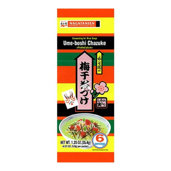 Nagatanien Umeboshi Chazuke 6p