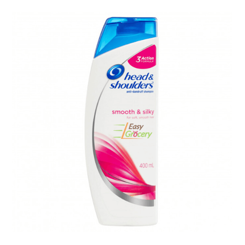 Head & Shoulders Shoulder Smooth Silky Anti Dandruff Shampoo 400mL