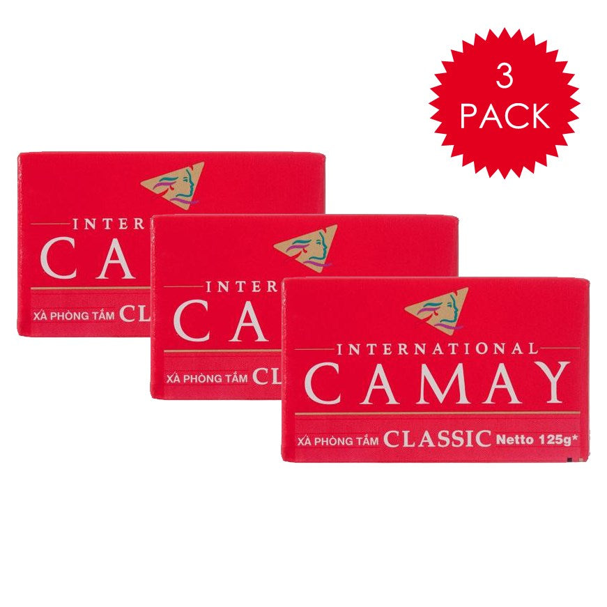 Camay 3-Pack Soap Bar, Classic