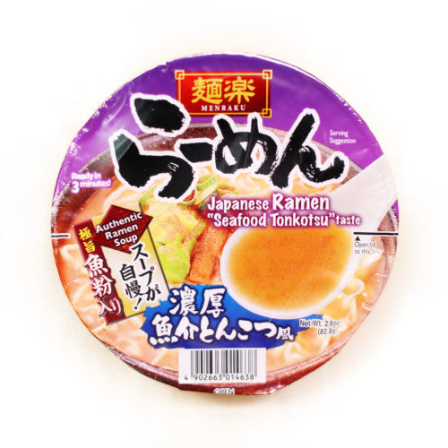 Seafood Tonkotsu 82.8G Menra