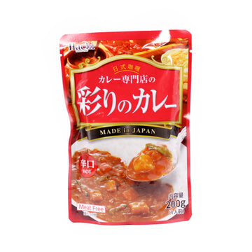ハチ食品 Hot Irodori No Curry Hachi 200G