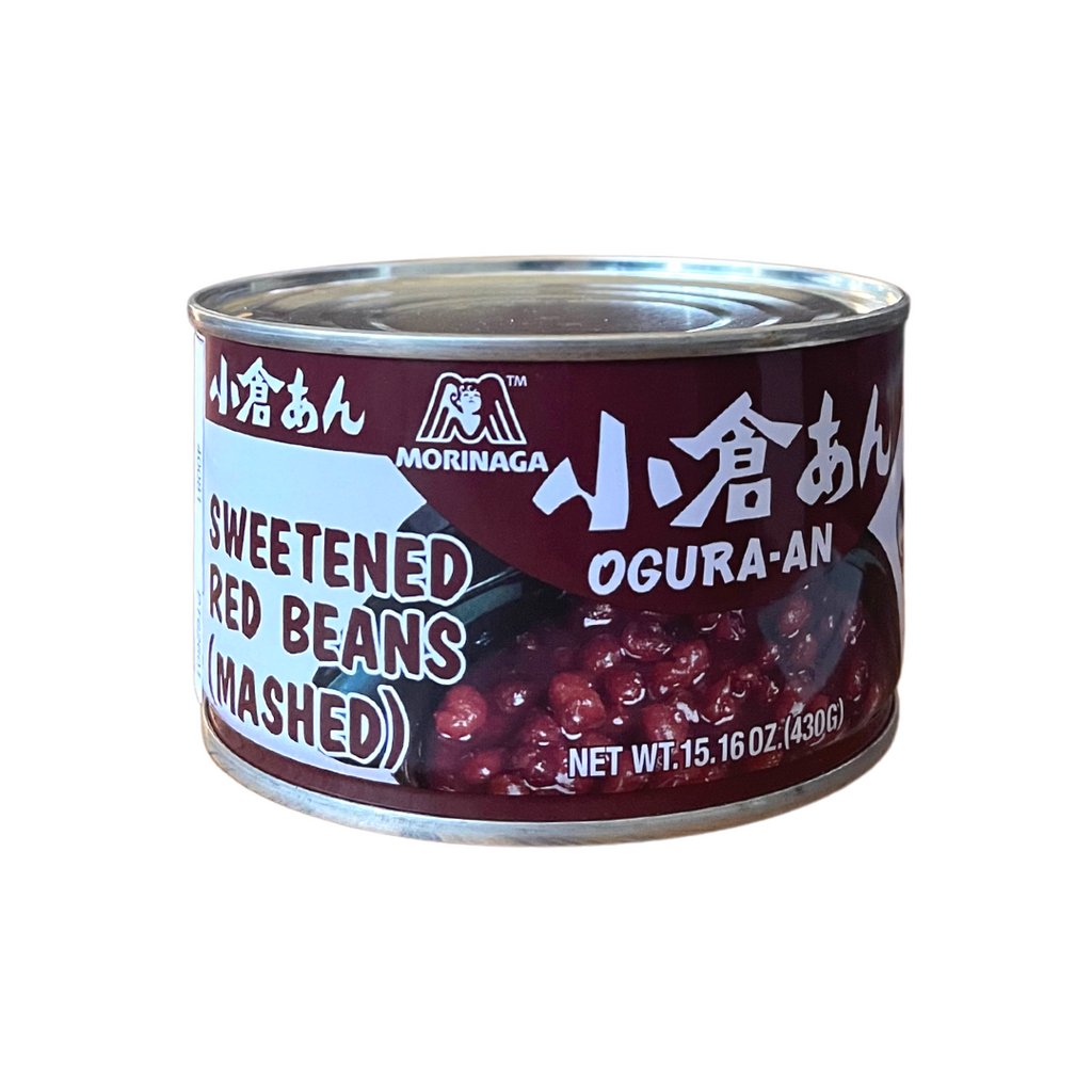 Morinaga Ogura-an Sweetened Red Beans (Mashed) – 16oz (430g)