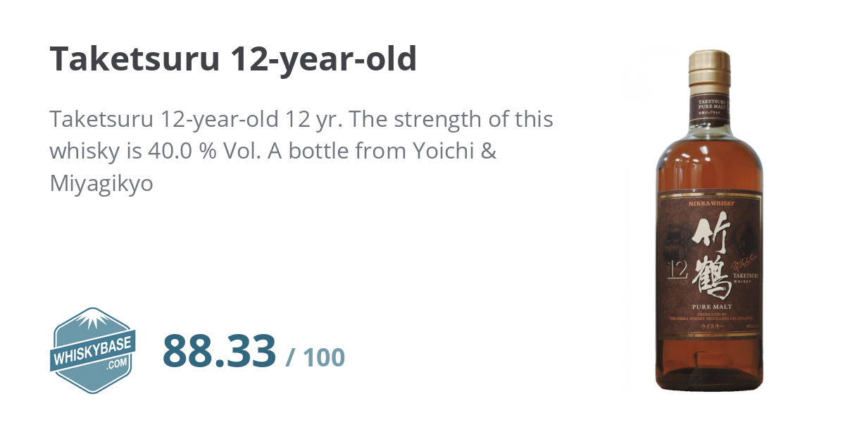 Nikka Taketsuru 12 Year Pure Malt