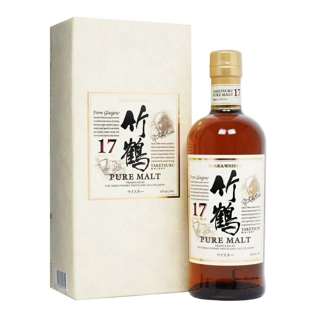 Nikka Taketsuru Pure Malt 17 Year Old Japanese Whisky