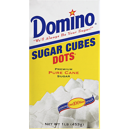 Domino Dots Premium Pure Cane Sugar Cubes 1 Lb. Box
