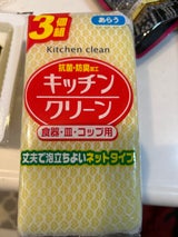 ワイズ キッチンクリーンネットスポンジ