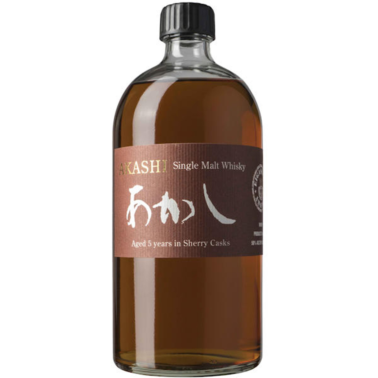 Akashi White Oak Sherry Cask 5 Year Old Single Malt Whisky