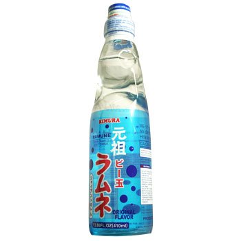 Kimura Giant Ramune Juice, Original, 6.76 Ounce