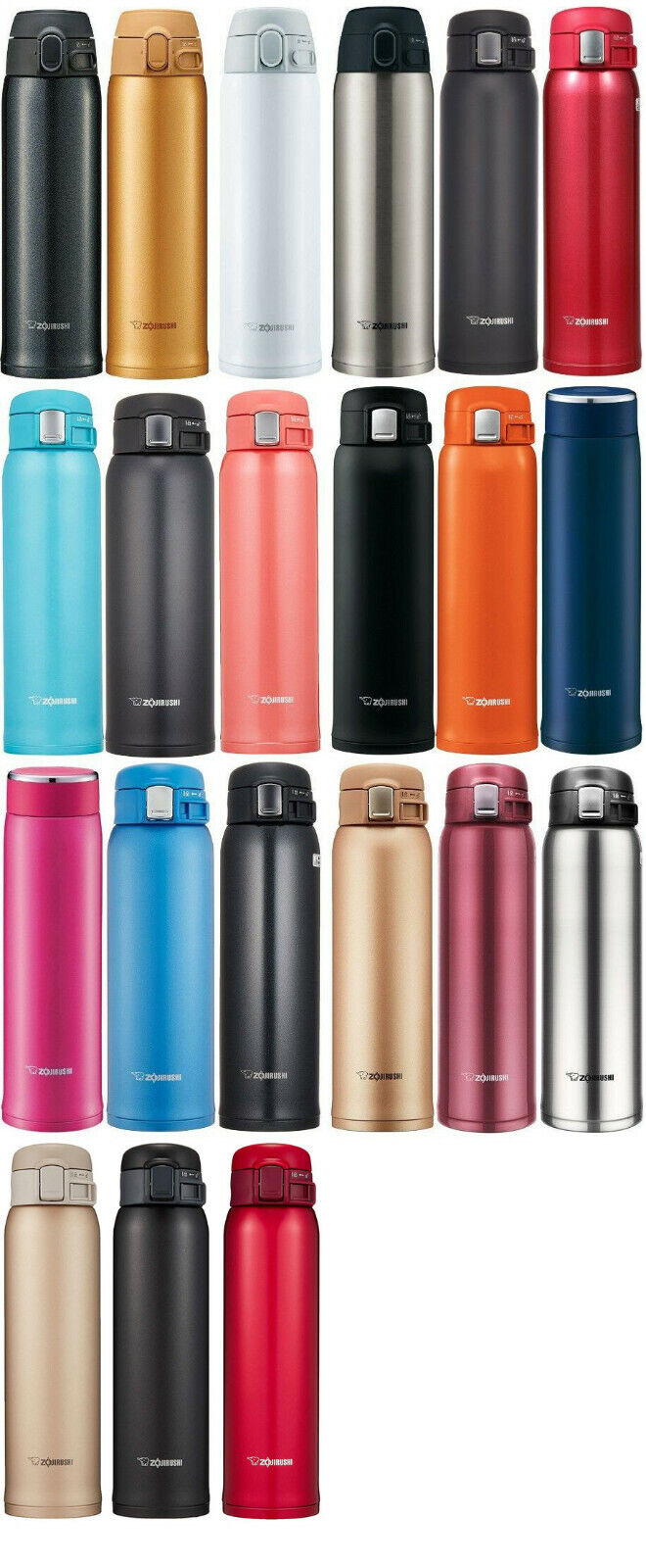 Zojirushi 20oz Stainless Steel Vacuum Insulated Mug With Nonstick Interior- Clear Red