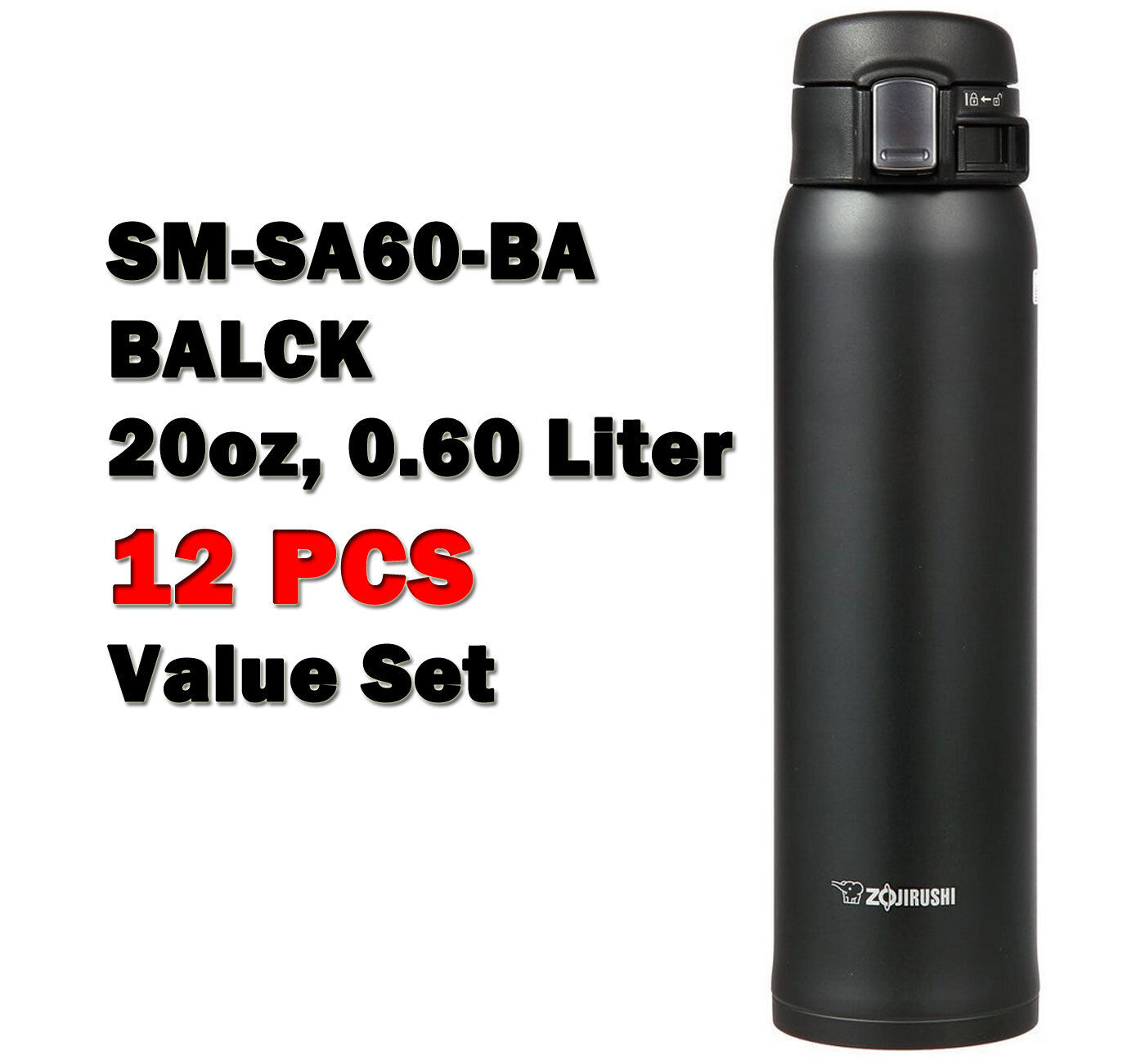 Zojirushi 20oz Stainless Steel Vacuum Insulated Mug With Nonstick Interior- Black