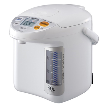 Zojirushi Panorama Window Micom 101oz Water Boiler & Warmer - White