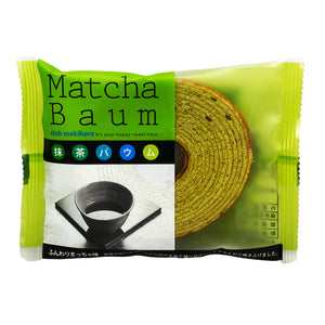 Makihara Funwari Matcha Baum Wheat Cake 2.4oz (70g)