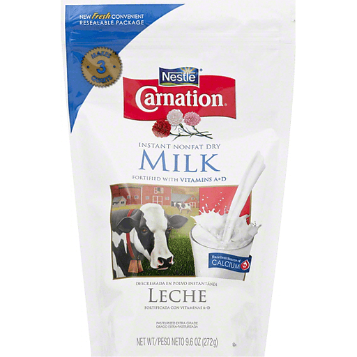 Carnation Instant Nonfat Dry Milk 9.6 Oz. Bag