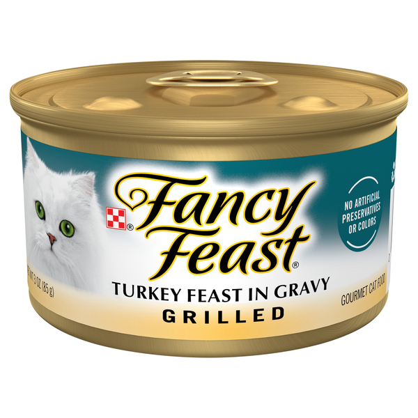 Fancy Feast Turkey In Gravy Grilled Gourmet Cat Food