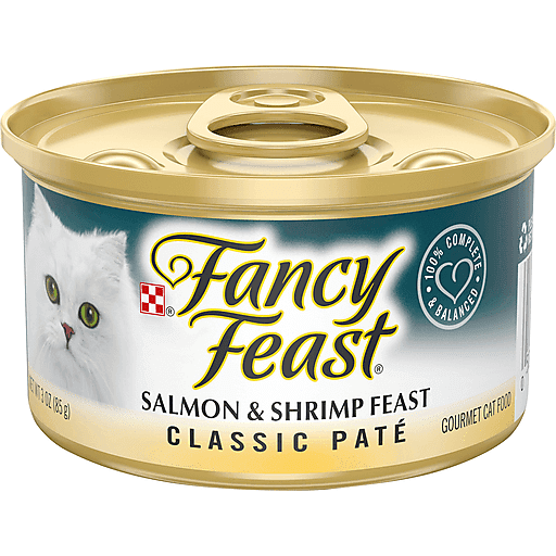 Fancy Feast Classic Pate Salmon & Shrimp Wet Cat Food
