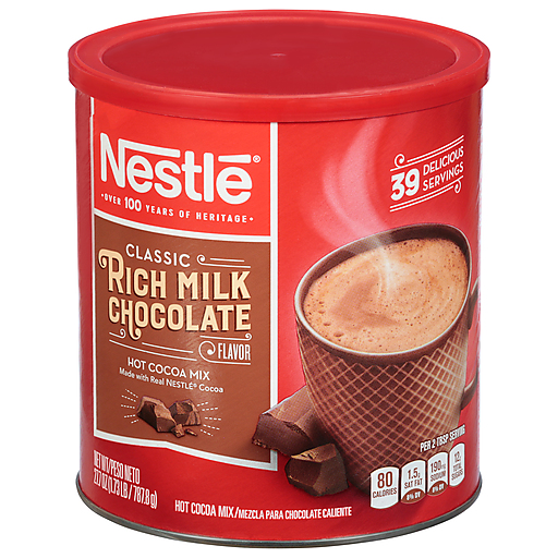 Nestle Hot Cocoa Mix, Classic Rich Milk Chocolate Flavor 27.7 Oz