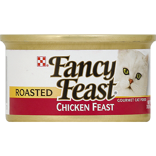 Fancy Feast Purina Wet Cat Food, Roasted Chicken 3 Oz. Can