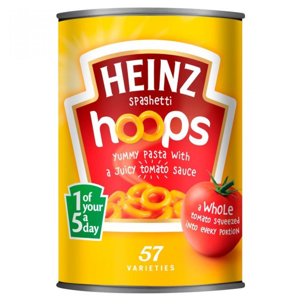Heinz Spaghetti Hoops In Tomato Sauce 400g