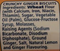 McVities Ginger Nuts 250g