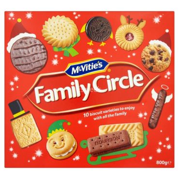 McVitie's Family Circle Biscuits 620g A07942