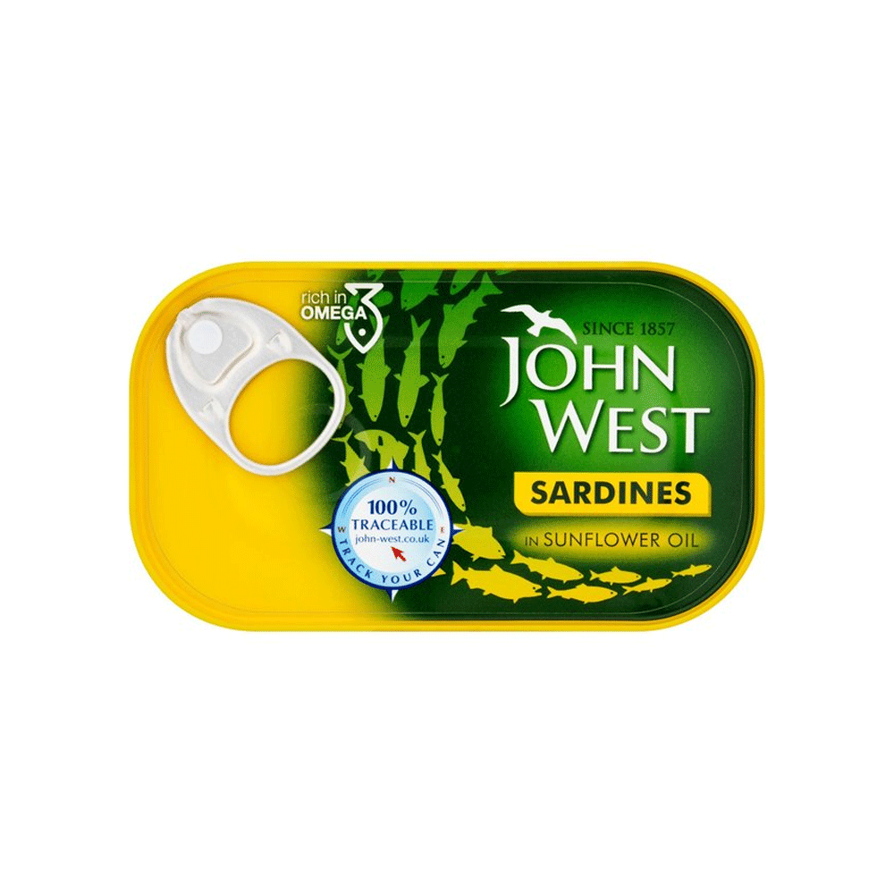 John West Sardines In Sunflower Oil 120g