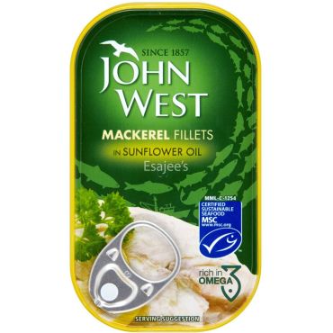 John West Tuna Mackerel Fillets