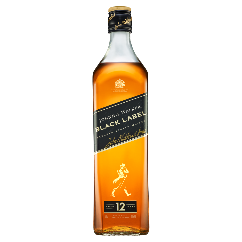 Johnnie Walker Scotch Whisky Black Label 700ml