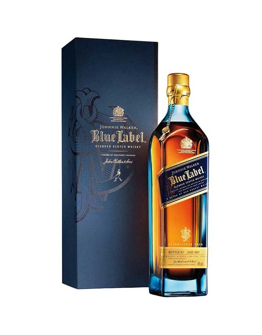 Johnnie Walker Blue Label Scotch Whisky 750mL