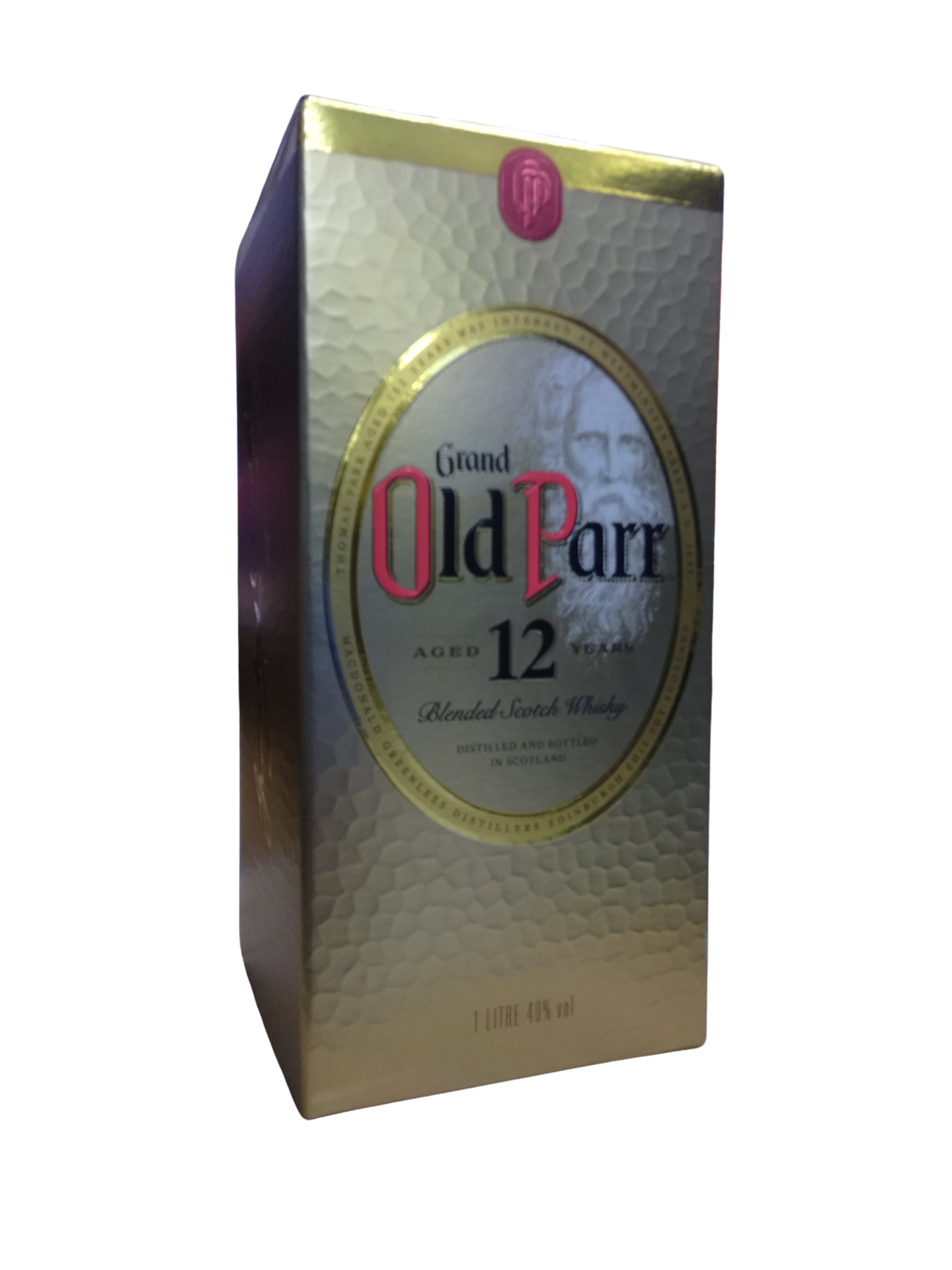 Old Parr Grand Blended Scotch Whisky, 12 Years 40% Vol., 1 L