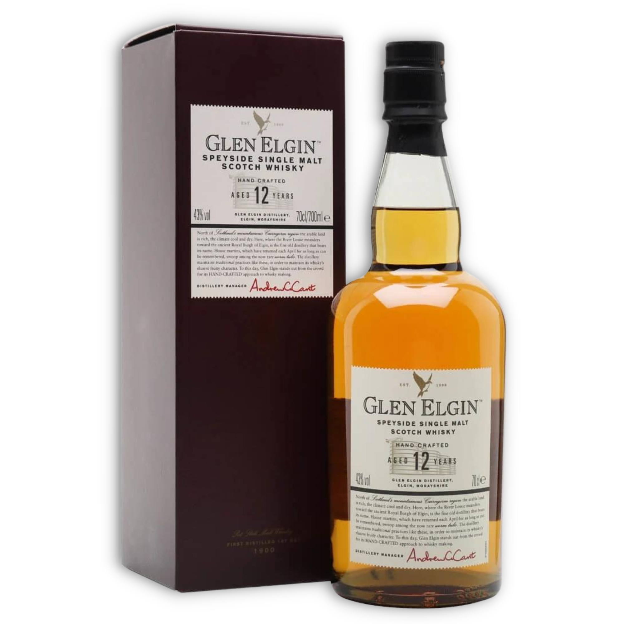 Glen Elgin 12 Años 750 Con Estuche