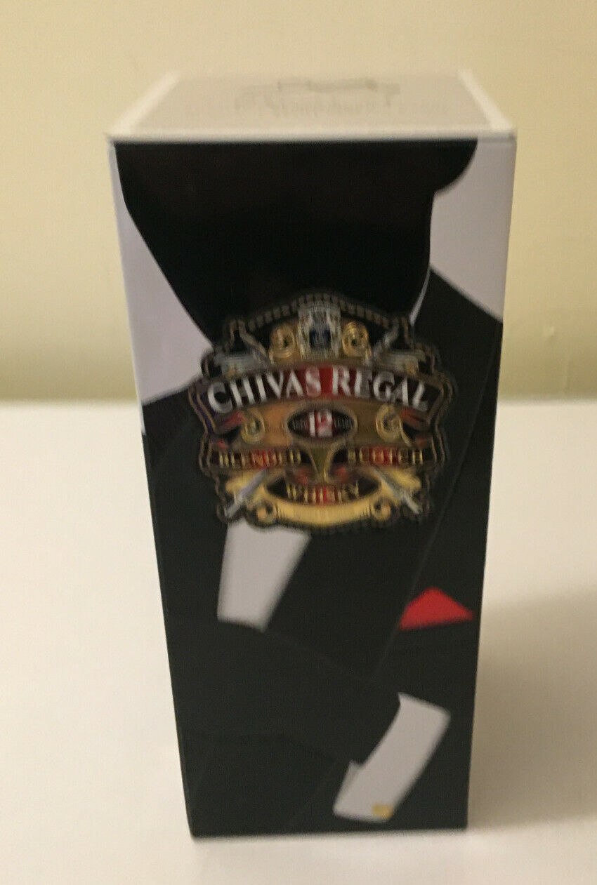 Chivas Regal Aged 12 Whiskey Patrick Grant Savil Row Tailor Limited EditionTIN