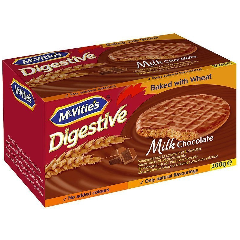 McVitie's Digestive Milk Chocolate Biscuits