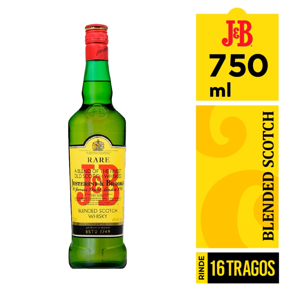 J&B Rare Scotch Whisky 750ml
