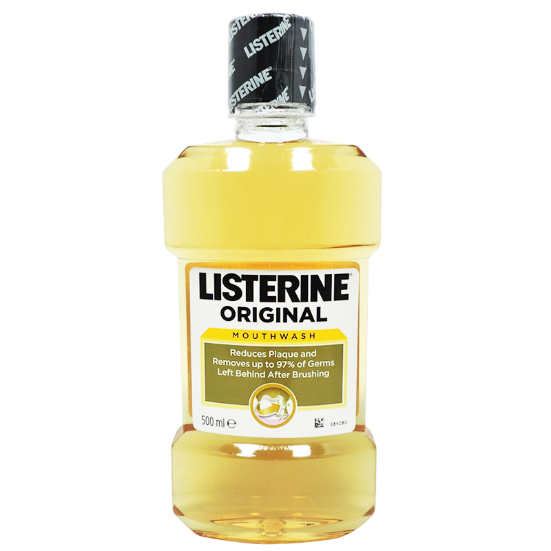 Listerine Original Antibacterial Mouthwash 500 Ml