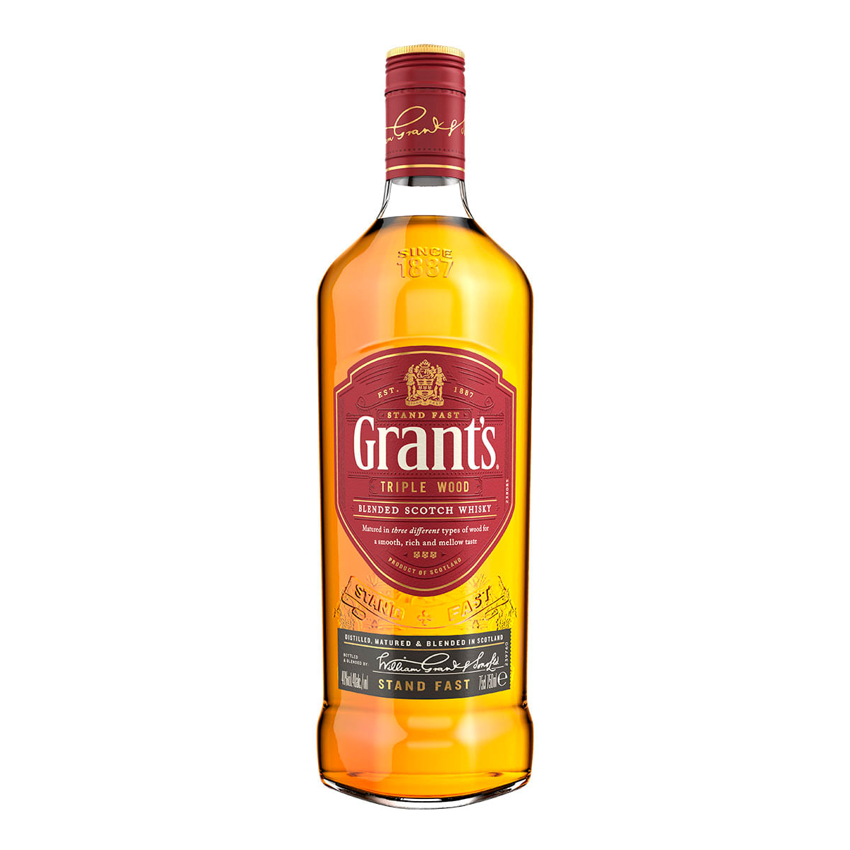 Grant's Whisky Triple Wood 750 Ml