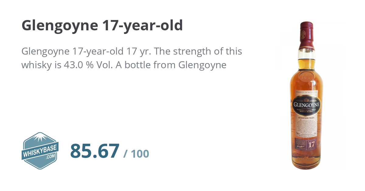 Glengoyne 17 Year Old Whisky