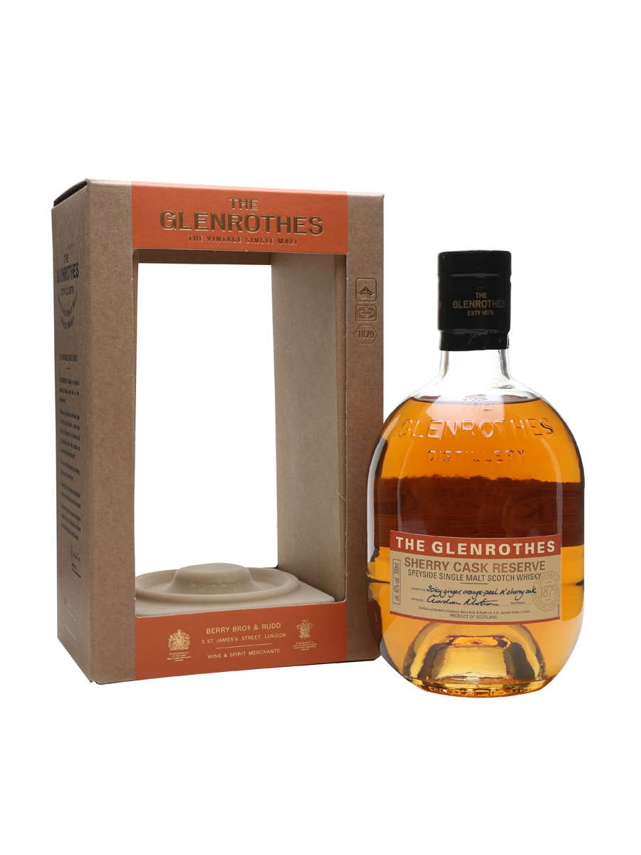 The Glenrothes Distillery Sherry Cask Reserve Single Malt Scotch Whisky