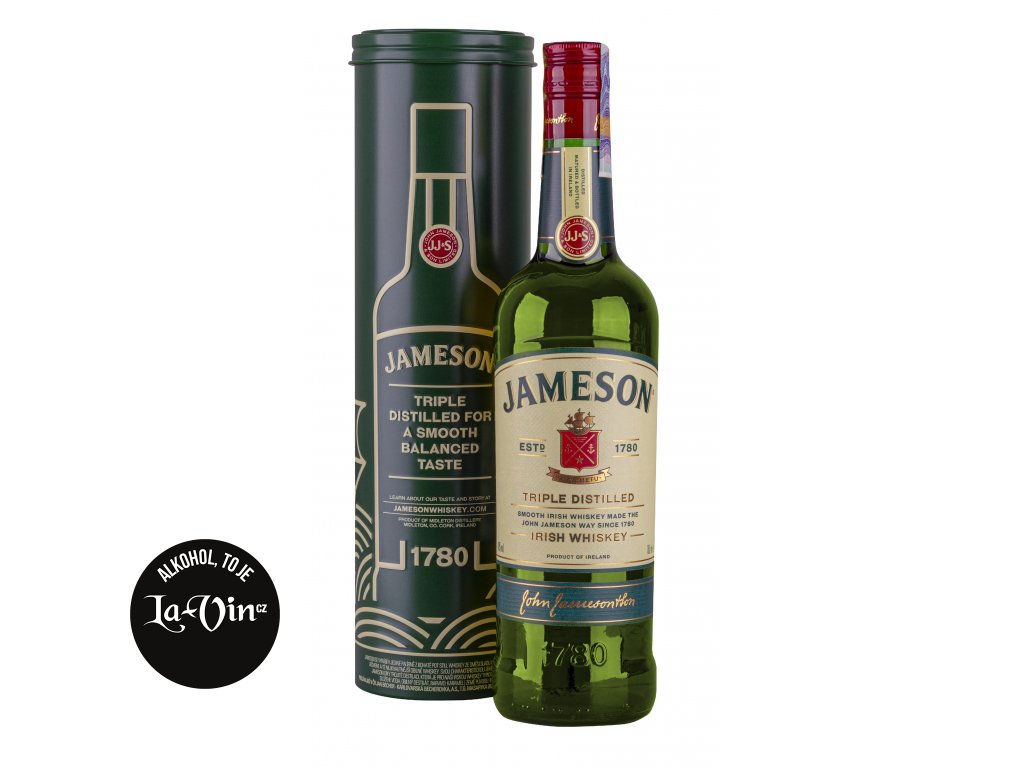 Jameson V Dárkové Tubě 0,7l