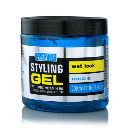 Beauty Formulas Styling Gel Wet Look 500ml