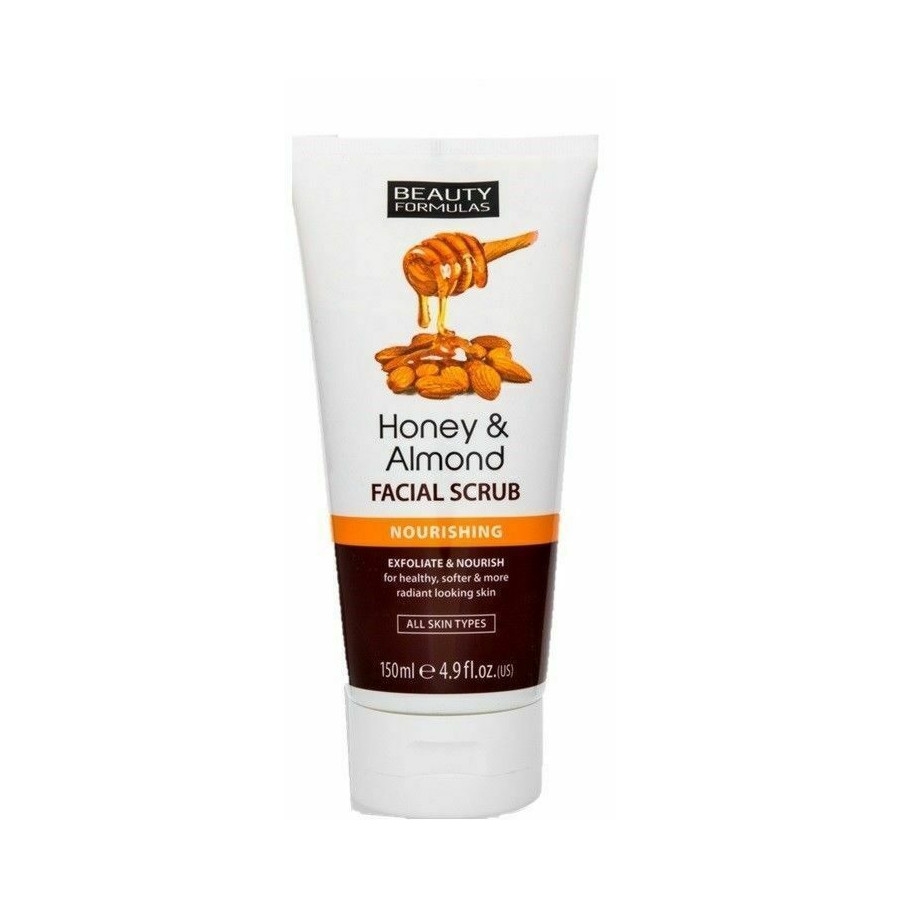 Beauty Formulas Nourishing Honey & Almond Facial Scrub - 150ml