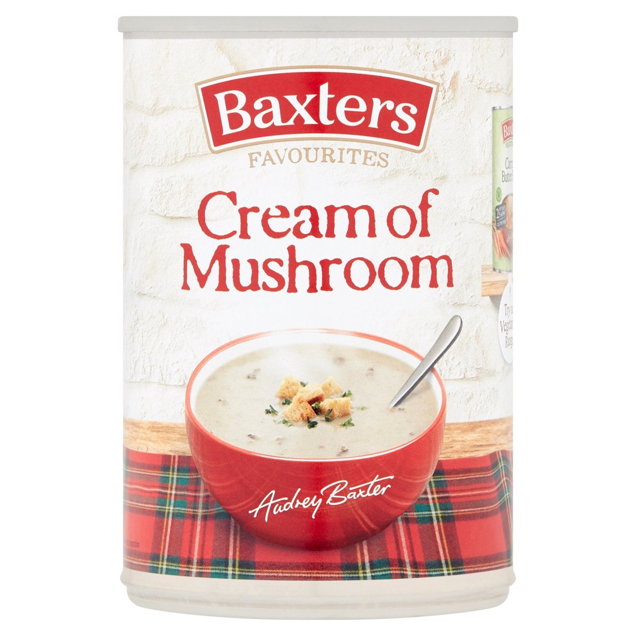 Baxters Favourites Cream Of Mushroom Soup 400gm