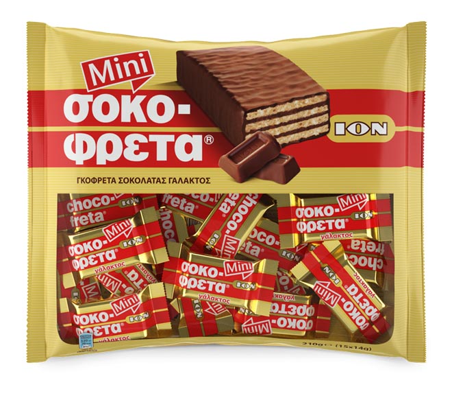 Σοκοφρετα ION ChocoFreta Mini 210gr