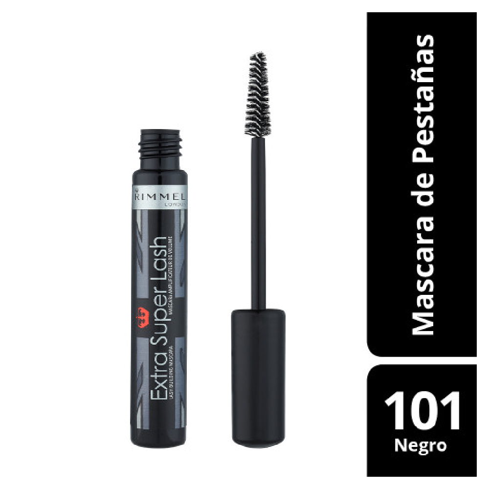 Rimmel London Extra Super Lash Mascara 101 Black 8 Ml