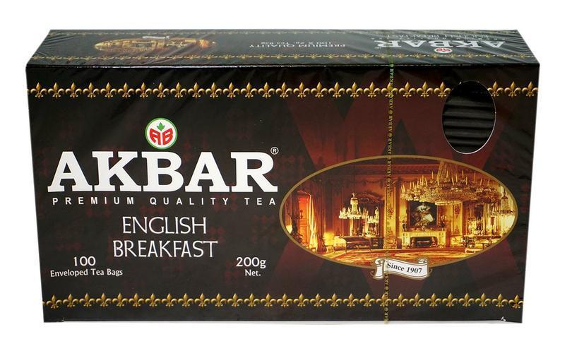 Akbar Tea Bags English Breakfast 100pc