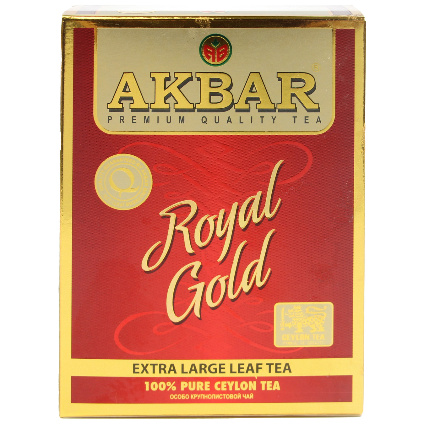 Akbar Black Tea Royal Gold Extra Large Leaf 80g