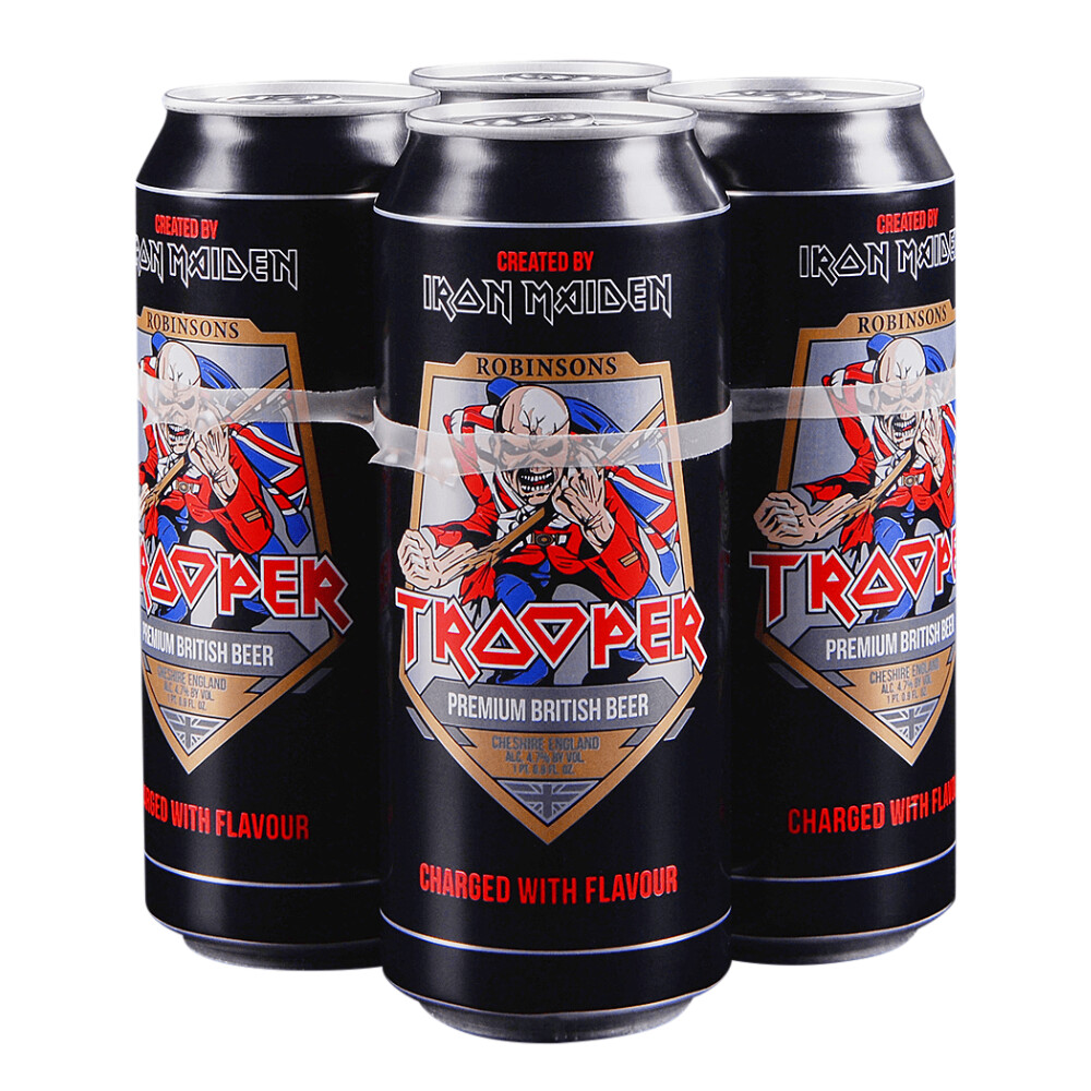 Iron Maiden Beer, British, Premium, Robinsons Trooper