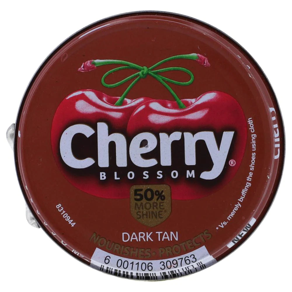 CHERRY Blossom Shoe Polish Dark Tan 50ml
