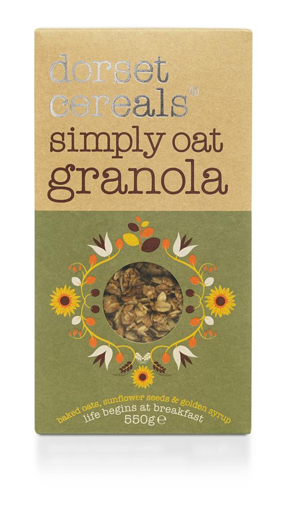 Dorset Cereal Cereals Simply Oat Granola 550g