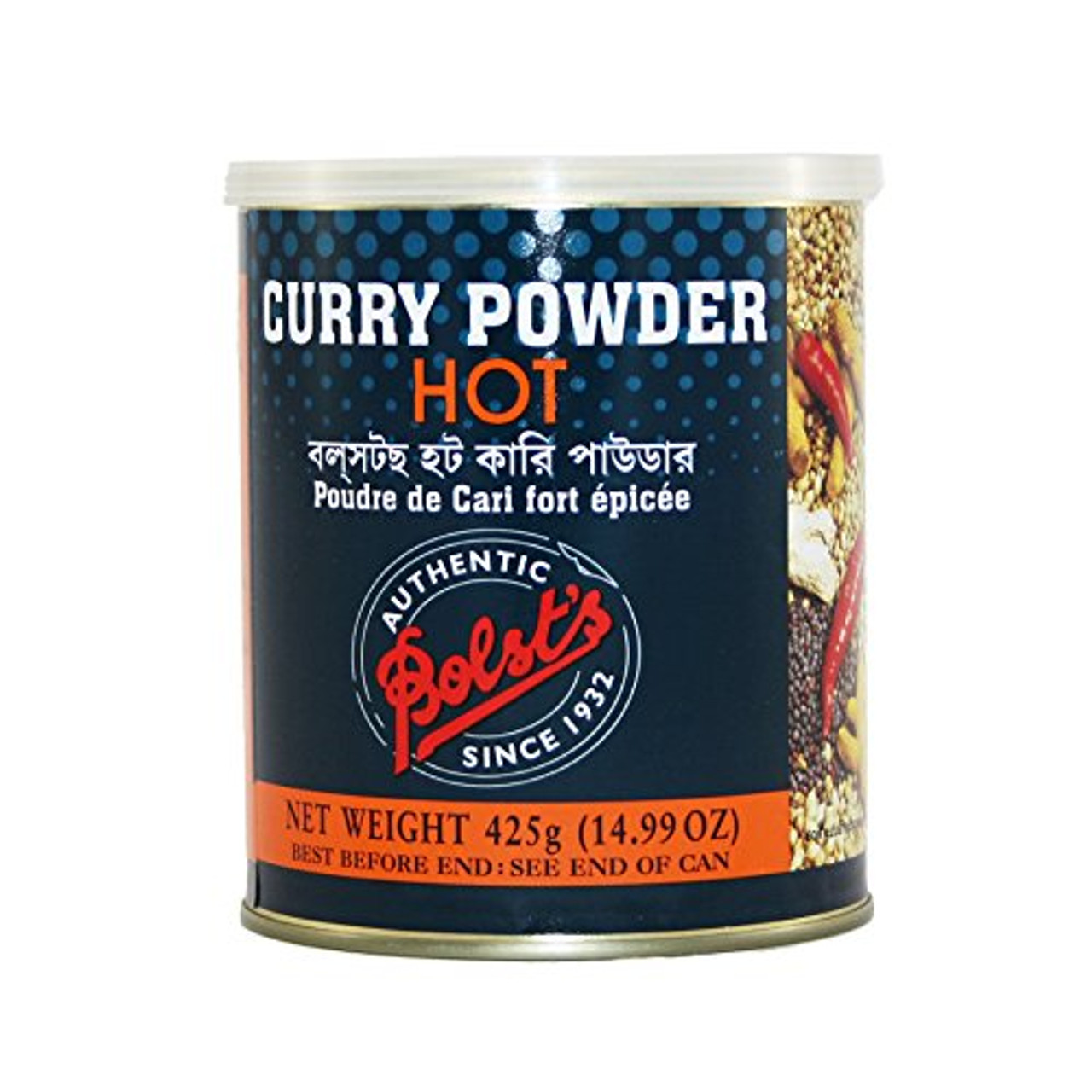 Bolst's Curry Powder Hot 425g