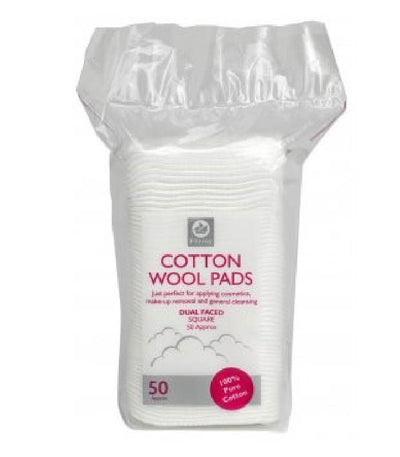 Fitzroy 100% Cotton Wool Pads 50’s